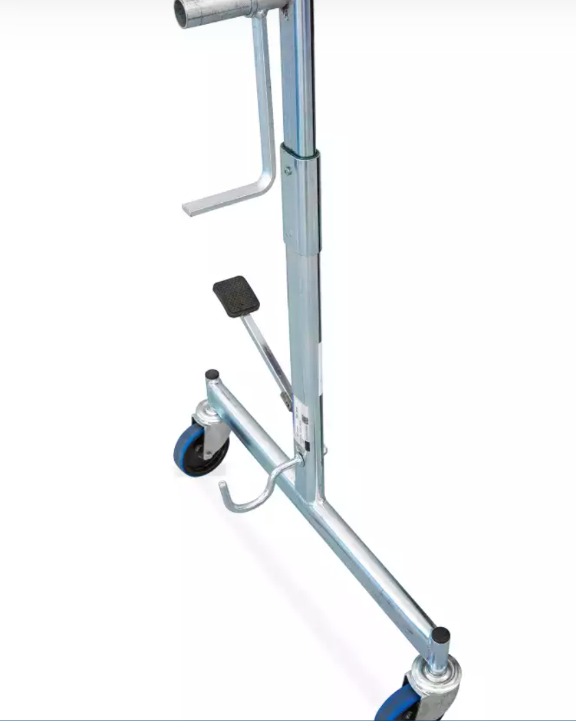 TRAMPOLINE LIFTING ROLLER STAND &quot;SAFE AND COMFORT&quot; FOR GRAND MASTER